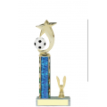 Trophies - #Soccer Shooting Star Spinner C Style Trophy